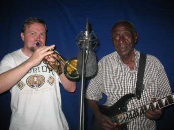 Geoff and Nzenze Performing Geoff and John Nzenze